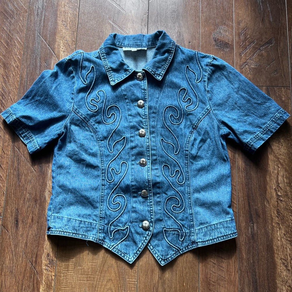 Vintage Lindsey Scott Jean Button Shirt